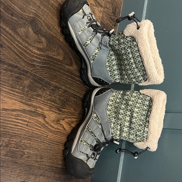 Keen Forest Green, blue and gray Winter Boots - Picture 4 of 10